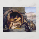 Diogenes Omringd door Honden - door Jean Leon Gero Briefkaart (Voorkant)