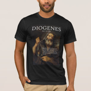 Diogenes oude Griekse filosoof T-shirt