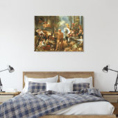 Diogenes Searching for an Honest Man, c.1650-55 (o Canvas Afdruk (Insitu (Slaapkamer))