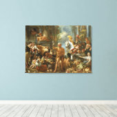 Diogenes Searching for an Honest Man, c.1650-55 (o Canvas Afdruk (Insitu (Houten vloer))
