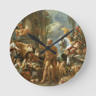 Diogenes Searching for an Honest Man, c.1650-55 (o Ronde Klok
