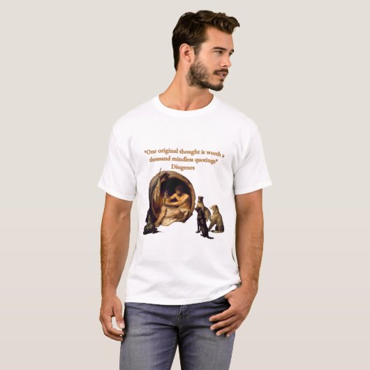 Diogenes T-shirt (Voorkant volledig)