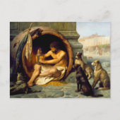 Diogenes van Jean-Leon Gerome Briefkaart (Voorkant)