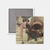 Diogenes van John William Waterhouse Magneet (Voorkant / Achterkant)