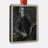 Diogo Barbosa Machado Metalen Ornament (Rechts)