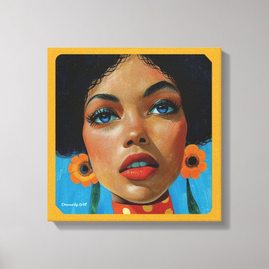 Dionne van KAB Premium Wrapped Canvas (Voorkant)