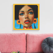 Dionne van KAB Premium Wrapped Canvas (Insitu (Woonkamer))