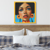 Dionne van KAB Premium Wrapped Canvas (Insitu (Slaapkamer))