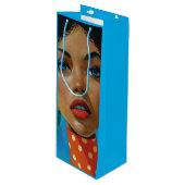 Dionne van KAB Wine Gift Bag Wijn Cadeautas (Voorkant Gekanteld)