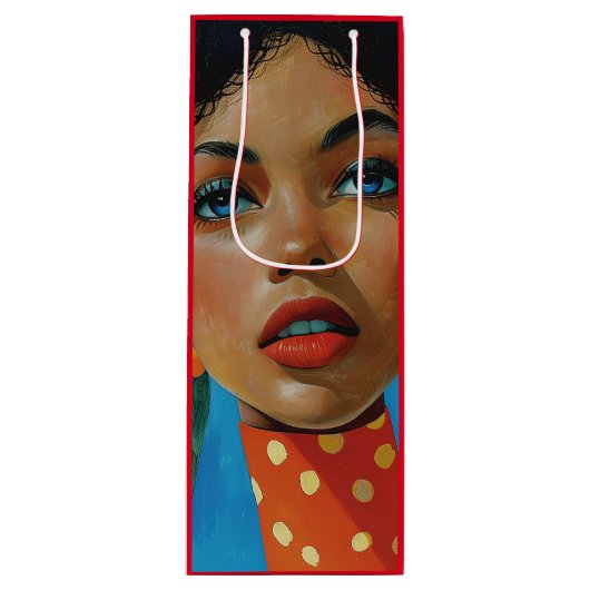 Dionne van KAB Wine Gift Bag Wijn Cadeautas (Voorkant)