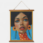 Dionne van KAB Wood Topped Wall Tapestry Hangend Wandkleed (Voorkant)