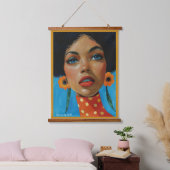 Dionne van KAB Wood Topped Wall Tapestry Hangend Wandkleed (Slaapkamer)