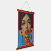 Dionne van KAB Wood Topped Wall Tapestry Hangend Wandkleed (Gebogen)