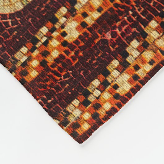 DIONYSOS MET EEN GROOTSCHALIGE LEOPARD Griekse moz Fleece Deken (Hoek)