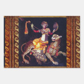 DIONYSOS MET EEN GROOTSCHALIGE LEOPARD Griekse moz Inpakpapier Vel (Voorkant 2)