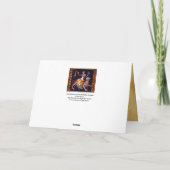 DIONYSOS MET EEN GROOTSCHALIGE LEOPARD Griekse moz Kaart (Achterkant)