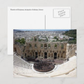 dionysus acropolis briefkaart (Voorkant / Achterkant)