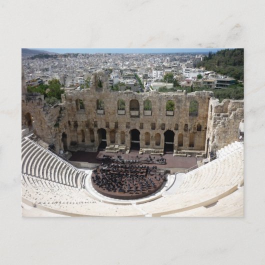 dionysus acropolis briefkaart (Voorkant)