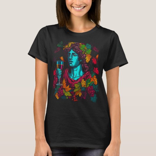 Dionysus Bacchus T-shirt (Voorkant)