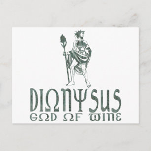 Dionysus Briefkaart