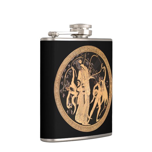 Dionysus en de Satyrs Heupfles (Rechts)