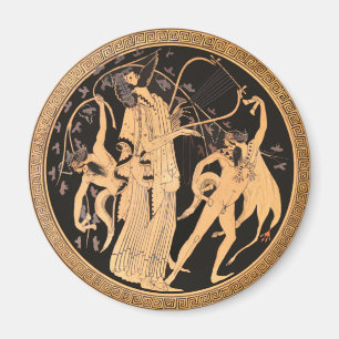 Dionysus en de Satyrs Magneet