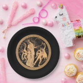 Dionysus en de Satyrs Papieren Bordje (Feest)