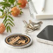 Dionysus en de Satyrs Sleutelhanger (Zijkant)