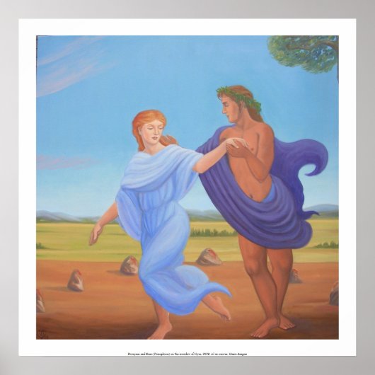 Dionysus en Kore Poster (Voorkant)