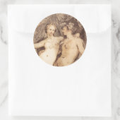 Dionysus en Venus Sticker (Tas)