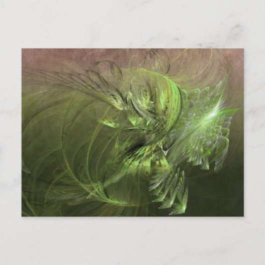 Dionysus Fractal Briefkaart (Voorkant)