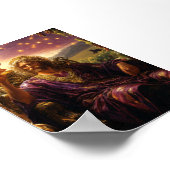 Dionysus, God van wijn en plezier Poster (Hoek)