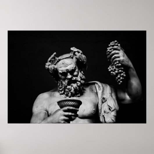 Dionysus met goblet poster (Voorkant)
