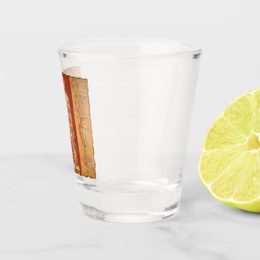 Dionysus met Urns Shot Glas (Rechts)