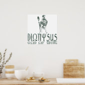Dionysus Poster (Keuken)