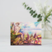 DIONYSUS, Vloeistof met zeeschalen en -vruchten Briefkaart (Staand voorkant)