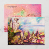 DIONYSUS, Vloeistof met zeeschalen en -vruchten Briefkaart (Voorkant / Achterkant)