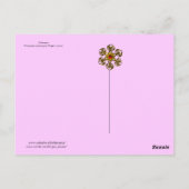 DIONYSUS, Vloeistof met zeeschalen en -vruchten Briefkaart (Achterkant)