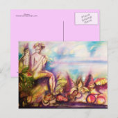 DIONYSUS, Vloeistof met zeeschalen en -vruchten Briefkaart (Voorkant / Achterkant)