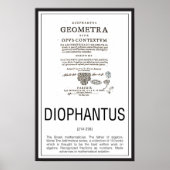 Diophantus Poster (Voorkant)