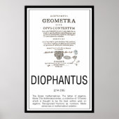 Diophantus Poster (Voorkant)