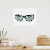 Diopische zonnebrillen poster (Keuken)