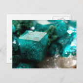 Dioptase ‎ briefkaart (Voorkant / Achterkant)