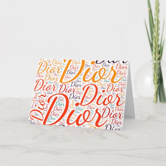 Dior Kaart (Voorkant)