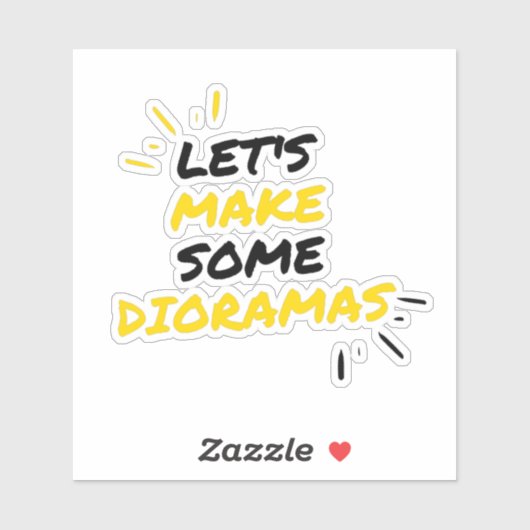 Dioramakers Sticker (Vel)