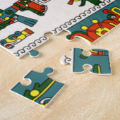 Dios Azteca Tláloc Legpuzzel (Zijkant)