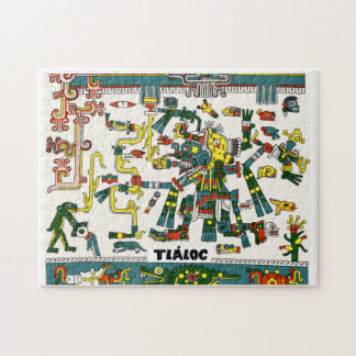 Dios Azteca Tláloc Legpuzzel
