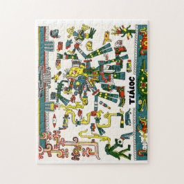 Dios Azteca Tláloc Legpuzzel