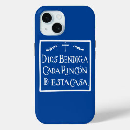 Dios bendiga cada rincon iPhone 15 case