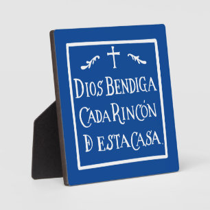 Dios bendiga cada rincon fotoplaat